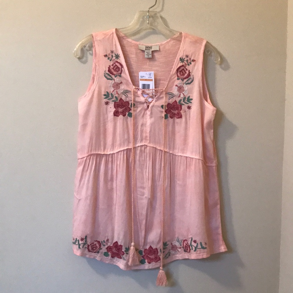 🚨NWT🚨 American Vintage Floral Cotton Blouse - S